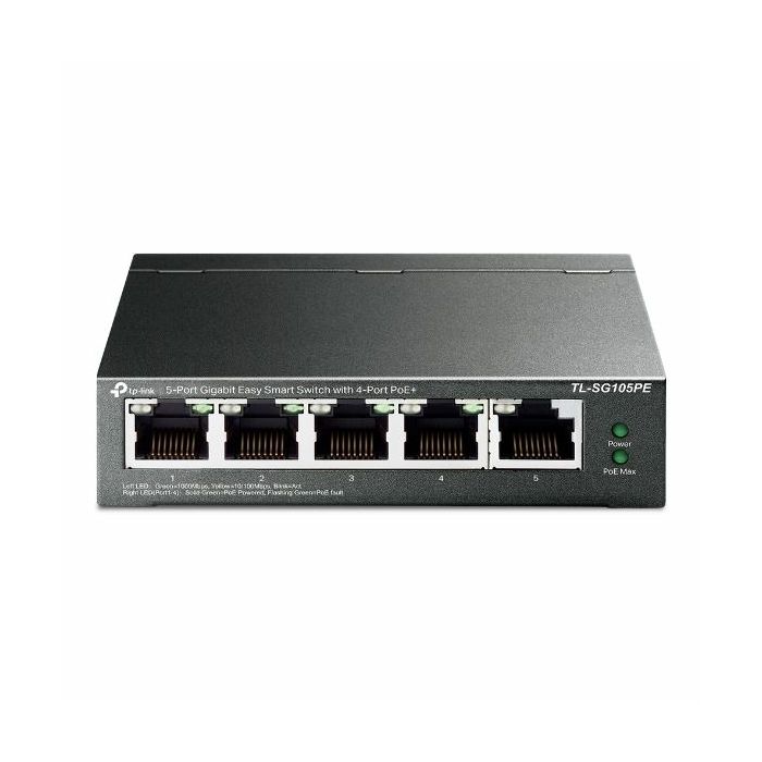 TP-Link TL-SG105PE - 5-Port Gigabit Easy Smart Switch