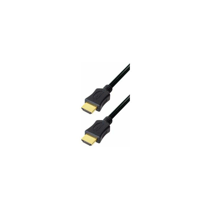 Transmedia High Speed HDMI cable with Ethernet 1,5m gold plugs, 4K