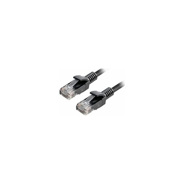Transmedia Cat.6 UTP Kabel 1M, black