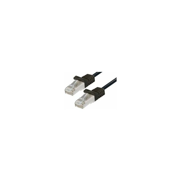 Transmedia CAT6a SFTP CU AWG26 Patch Cable 5,0m black