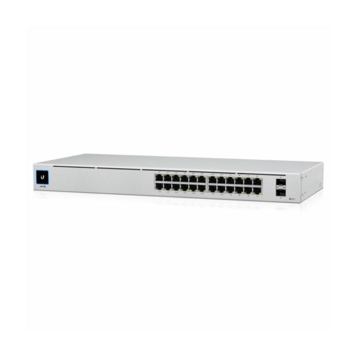 Ubiquiti Networks 24xGbE RJ45 with 16 of them 802.3at PoE ports 2x 1G SFP Slots with Mobile App support