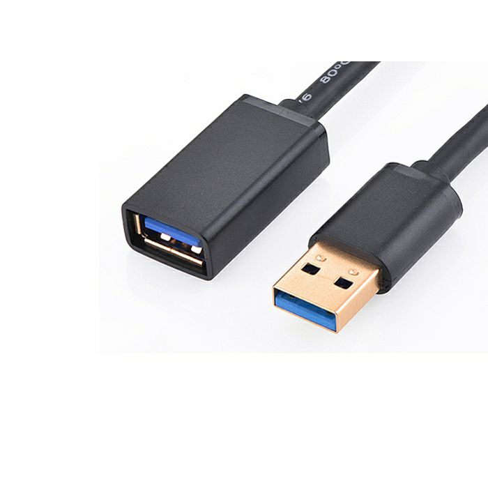 Ugreen USB 3.0 extension (M to F) black 1m - polybag