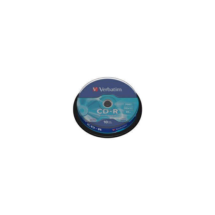 CD-R Verbatim 700MB 52× DataLife 10 pack spindle EP