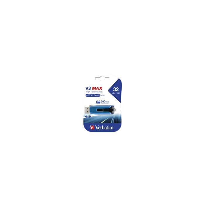 Verbatim USB3.2 32GB V3 MAX High Performance Drive (do 300MB/s)