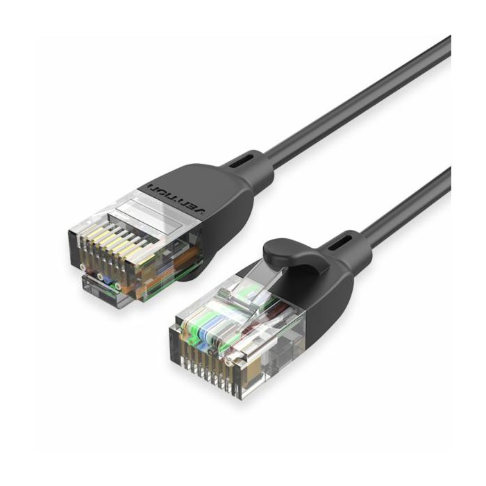 Vention Cat.6A UTP Patch Cable 5M Black Slim
