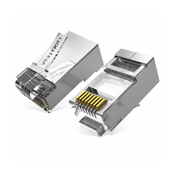 Vention Cat.6A FTP RJ45 Modular Plug 10 Pack
