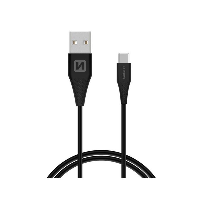 SWISSTEN kabel USB/USB-C, 5A, super fast, 1.5m, crni