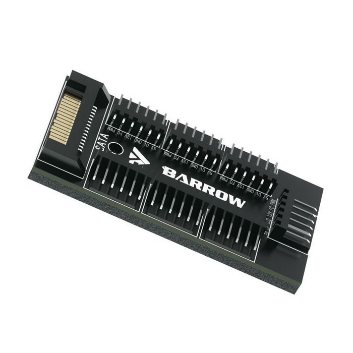 Barrow fan and RGB hub DK401-7