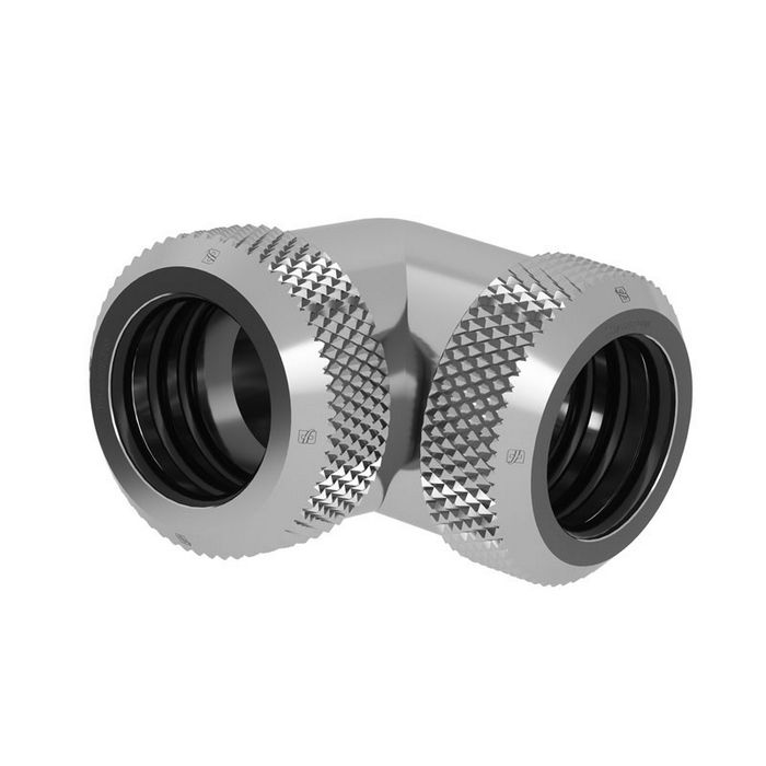 Barrow Multi-Link Adapter 90 Grad 14mm AD auf 14mm AD Hardtube - silver TWT90KNS-K14 s