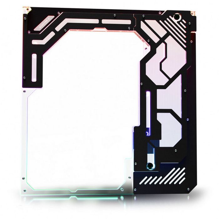 Singularity Computer Spectre 4 Aevum Dual Loop Side Panel Acrylic Clear/black-SC-SPEC4-AEV-DLSP