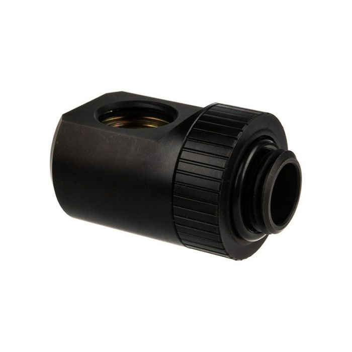 EK Water Blocks EK-Torque Adapter 90 Grad G1/4 Zoll AG auf G1/4 Zoll IG - drehbar, black 3831109814475