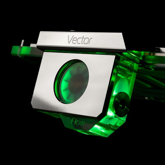 EK Water Blocks EK-Quantum Vector Terminal Cover - Nickel 3831109847909