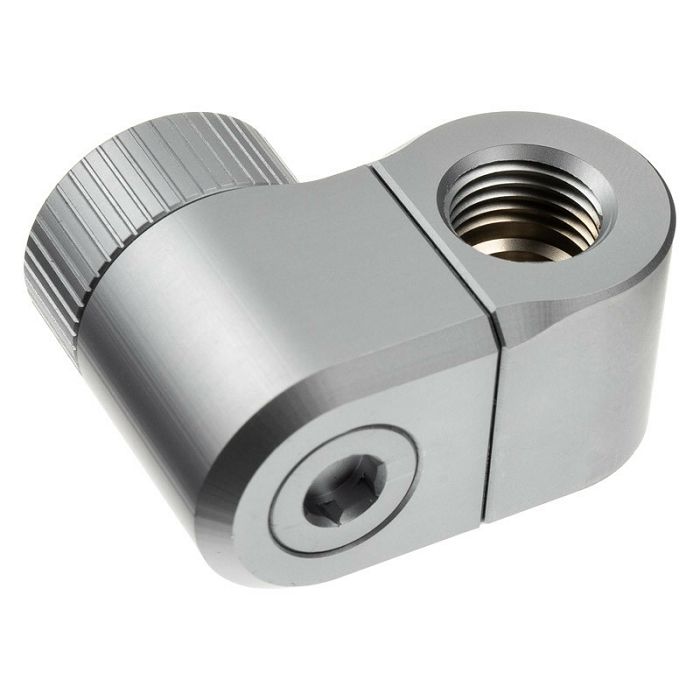 EK Water Blocks EK-Quantum Torque G1/4 Zoll doppel Verlängerungs Offset MF 21 - Satin Titanium 3831109893128