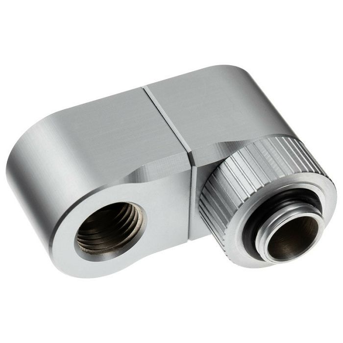 EK Water Blocks EK-Quantum Torque G1/4 Zoll doppel Verlängerungs Offset MF 28 - Satin Titanium 3831109893487