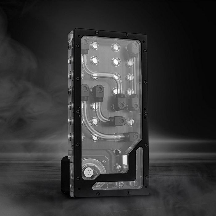 EK Water Blocks EK-QuantumX Loophole Distroplate D5 PWM - black 3831109908440