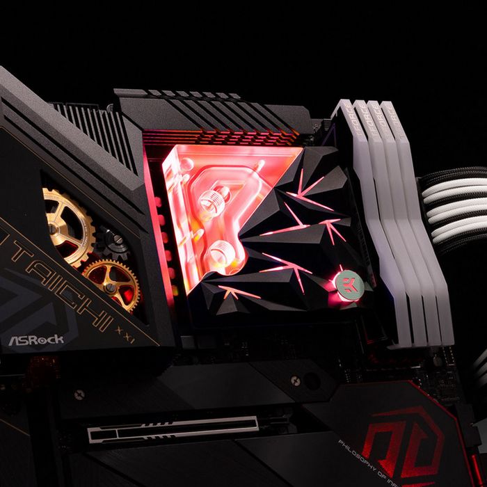 EK Water Blocks EK-Quantum Velocity² Edge D-RGB - 1700 Black Special Edition-3831109911426