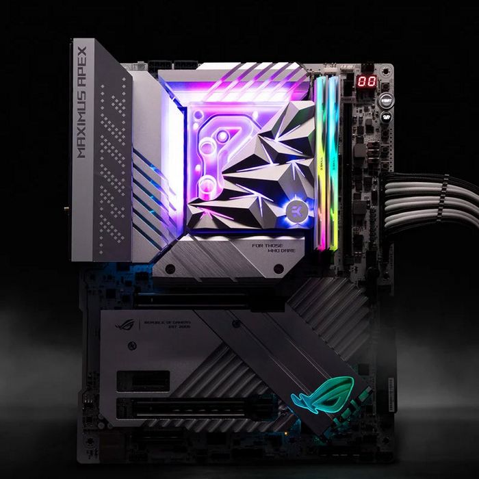 EK Water Blocks EK-Quantum Velocity² Edge D-RGB - 1700 Silver Special Edition-3831109911433