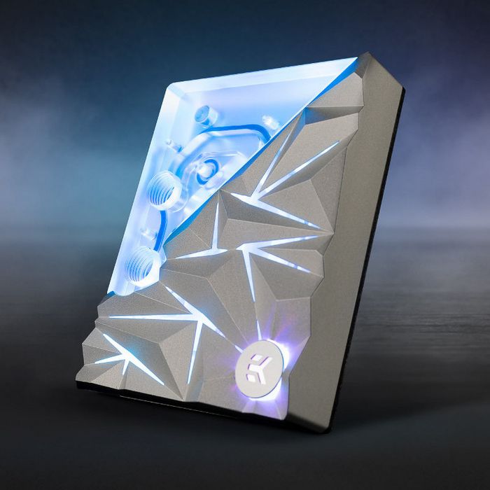 EK Water Blocks EK-Quantum Velocity² Edge D-RGB - AM5 Silver Special Edition-3831109911457