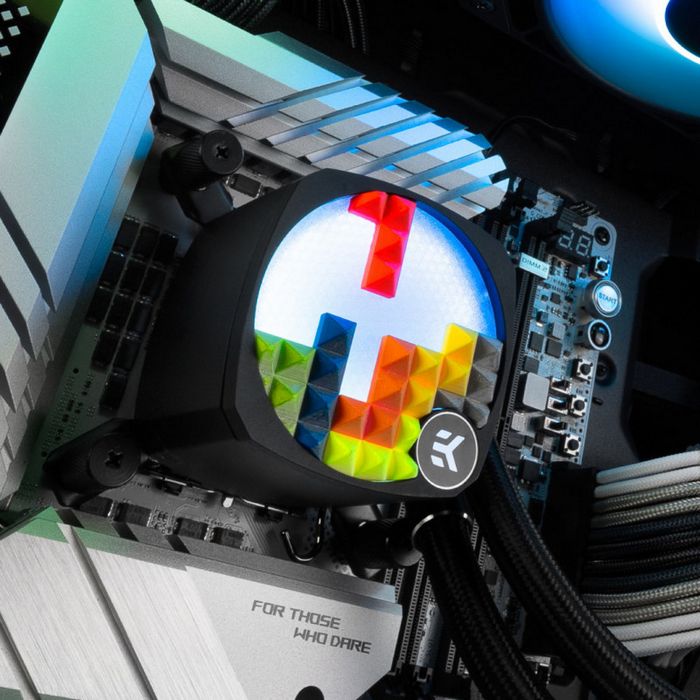 EK Water Blocks EK-Nucleus AIO Replacement Cover - Creator Kit-3831109912126