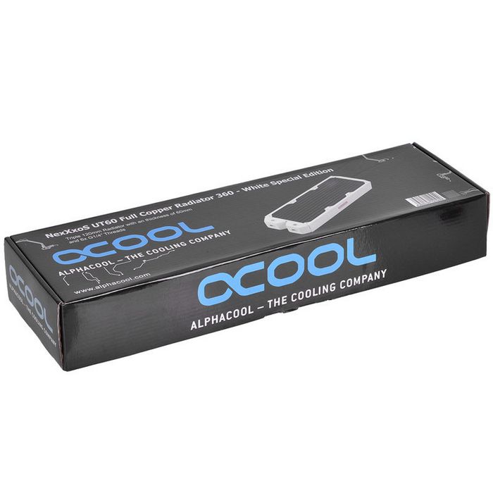 Alphacool NexXxoS UT60 360mm Radiator - white 14194
