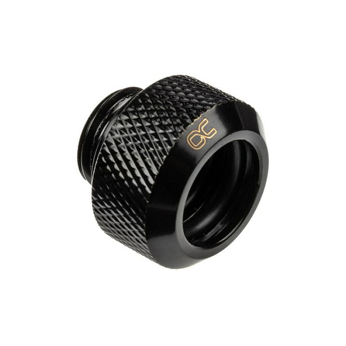 Alphacool Eiszapfen 13mm Hardtube Anschraubtülle G1/4, 6-Pack - black 17377