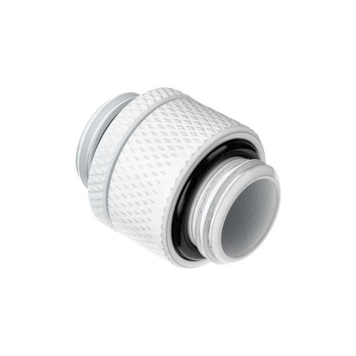 Alphacool Icicle Adapter G1/4 AG to G1/4 AG - white 17489