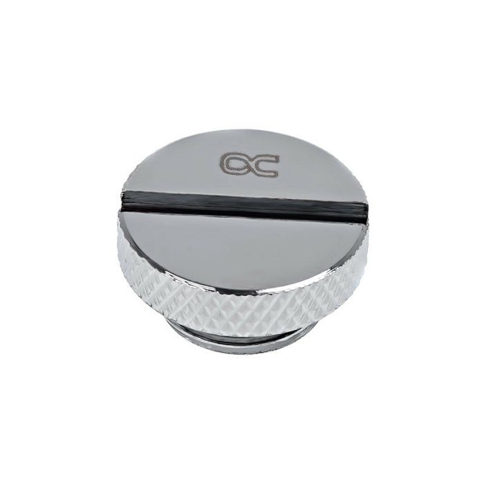 Alphacool Eiszapfen Verschlussschraube G1/4, chrome - 6er Pack 17623