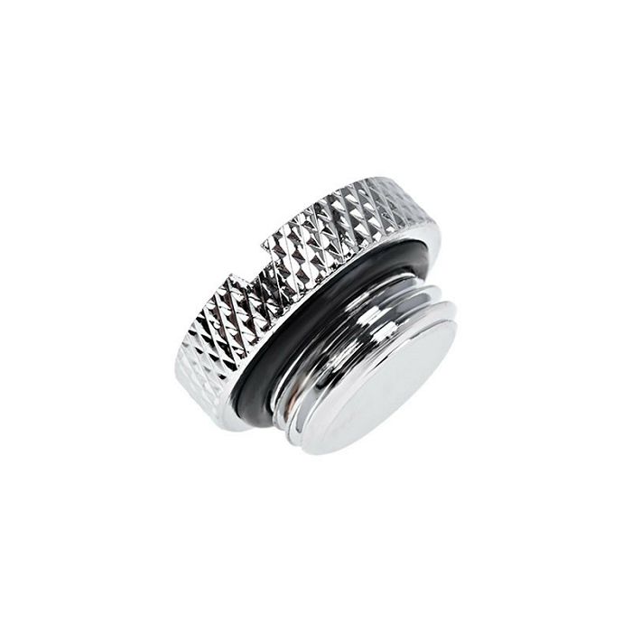 Alphacool Eiszapfen Verschlussschraube G1/4, chrome - 6er Pack 17623