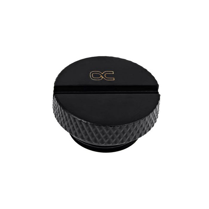 Alphacool Eiszapfen Verschlussschraube G1/4, black -6er Pack 17622