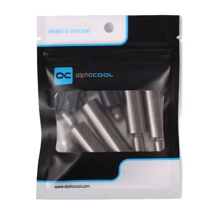 Alphacool Core Push Mounting 50 mm M3/M4/UNC 6-32 Set 4-Pack 15726