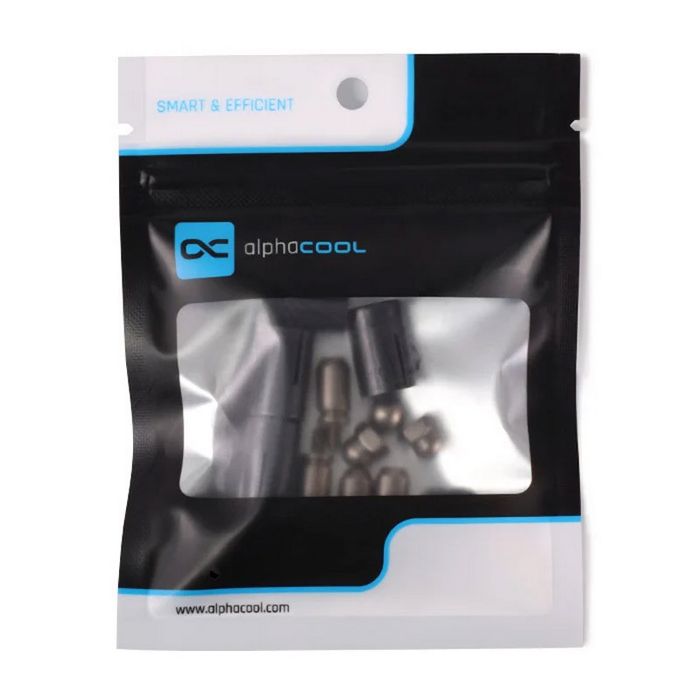 Alphacool Core Push Mounting 17 mm M3/M4/UNC 6-32 Set 4-Pack 15724