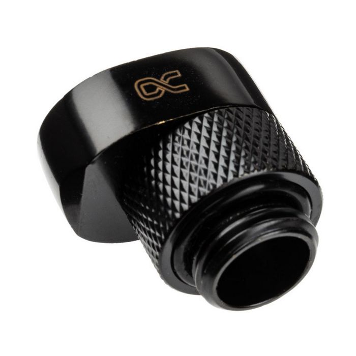 Alphacool Eiszapfen G1/4 Zoll Verlängerung Offset MF 8 - black 17604