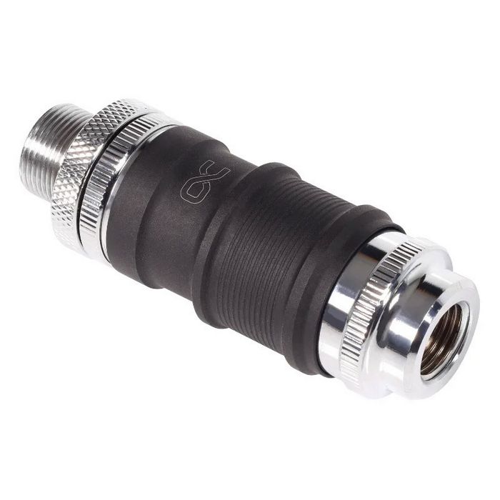 Alphacool ES Schnellverschluss, BLH1A Set, IG-IG, mit Schottverschraubung-13877
