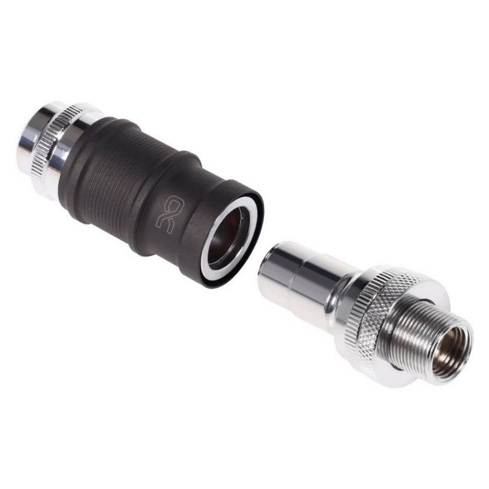 Alphacool ES Schnellverschluss, BLH1A Set, IG-IG, mit Schottverschraubung-13877
