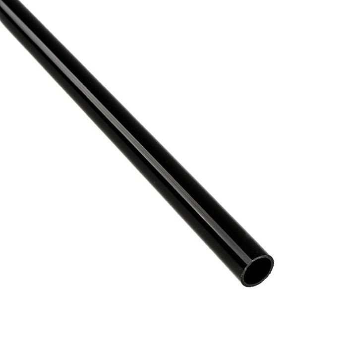 Bitspower Crystal Link Tube 12/10mm, Länge 1000mm - black BP-NCCLT12ACBK-L1000