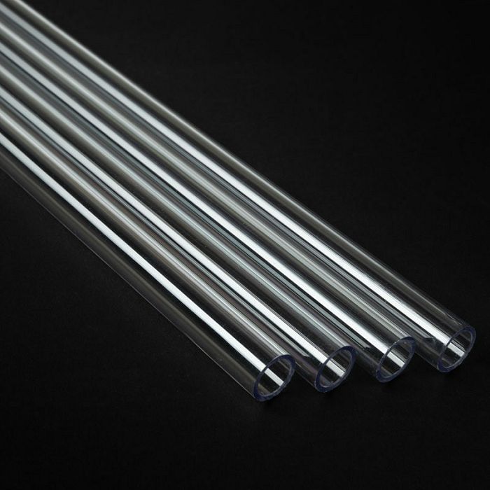 Alphacool Eisrohr 13/10mm Hard-Tube PETG - klar, 80cm (4er-Set) 18512