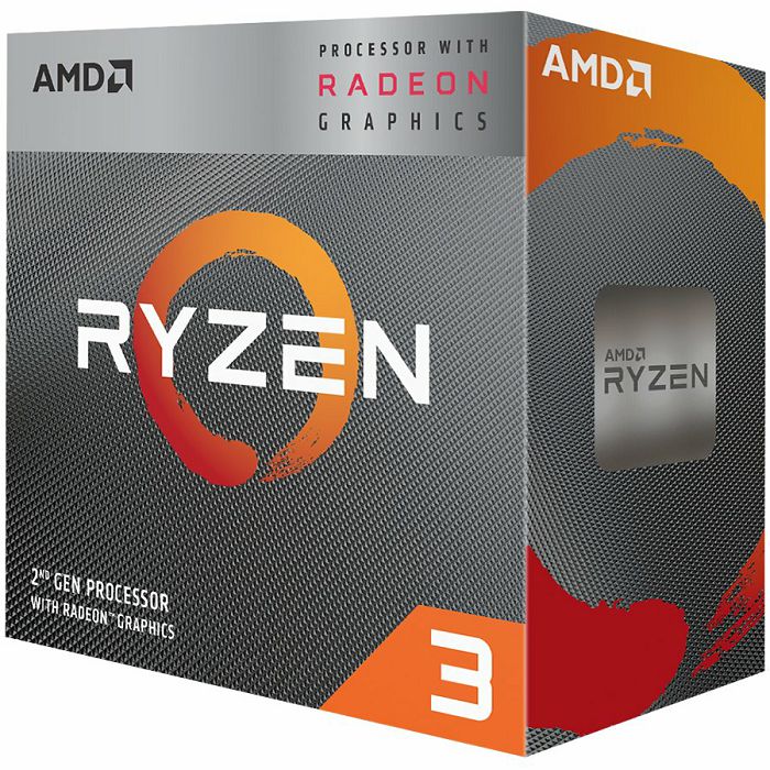 Procesor AMD Ryzen 3 3200G (4.0GHz,6MB,65W,AM4) box, RX Vega 8 Graphics, with Wraith Stealth cooler