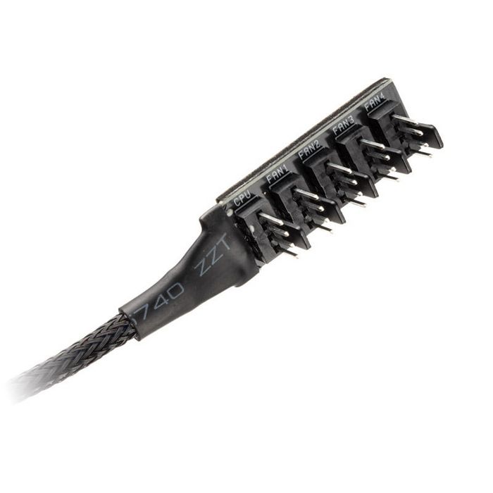 Akasa FLEXA FP5H PWM Splitter Hub - black AK-CBFA08-30BK