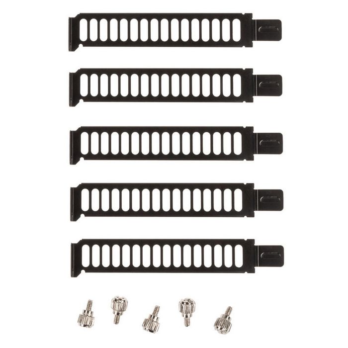 Akasa PCI slot plates - 5 pieces AK-MX302-KT05
