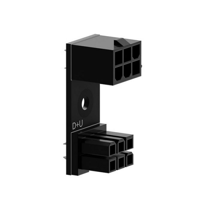 Singularity Computers 6-Pin PCIe 180 Grad Adapter D+U SC-A-PCIE6-DU