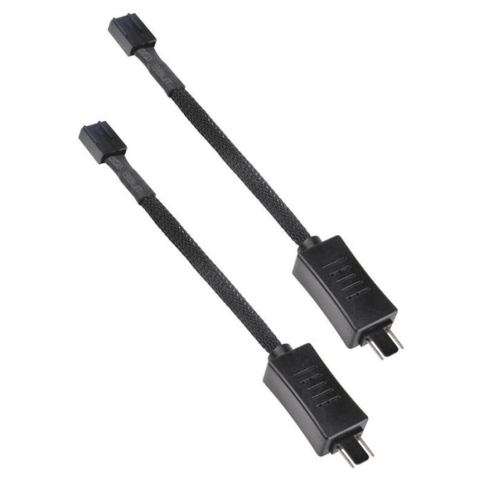 SilverStone Lüfterwiderstand 2x 10cm PWM - black SST-CPF05