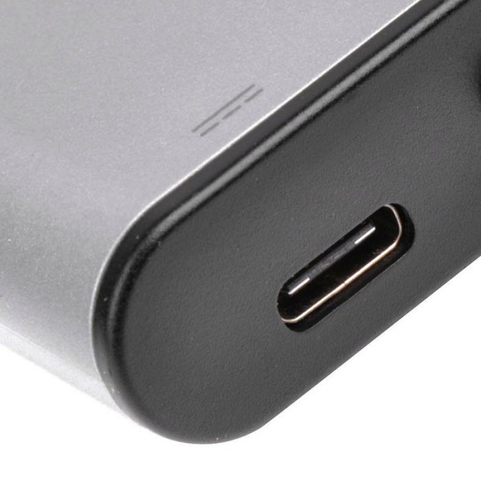 SilverStone SST-EP06C - USB 3.1 Typ-C auf VGA/USB Type C/USB Type A Adapter Hub SST-EP06C