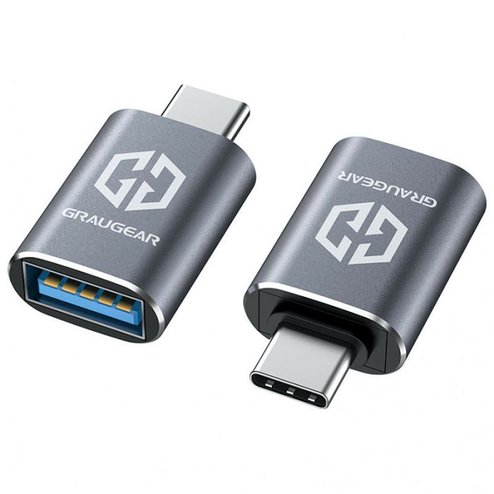 Graugear USB-C zu USB-A Adapter G-AD-ATC-10G-2
