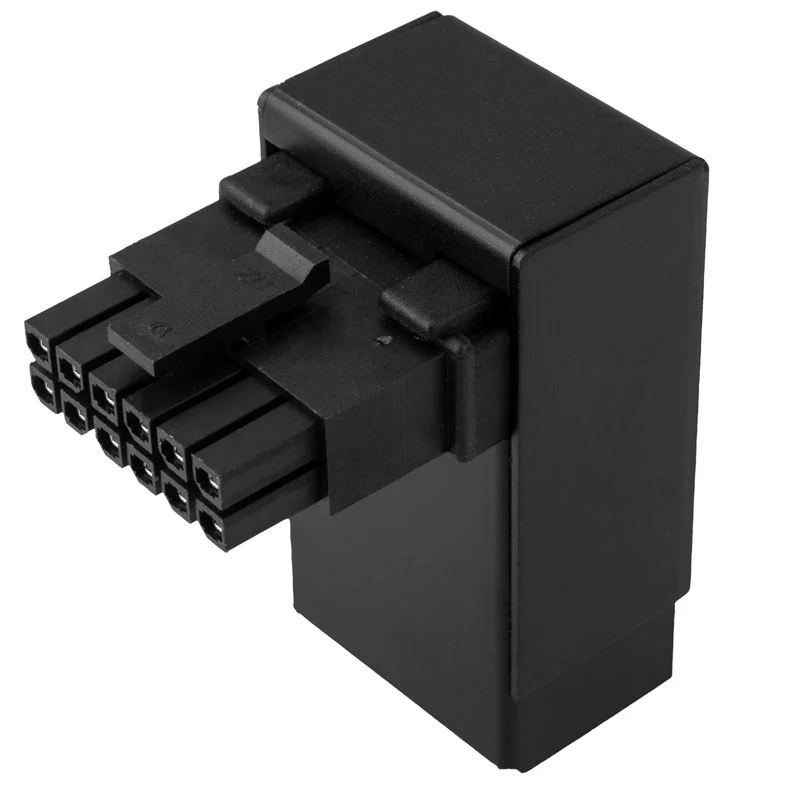 Kolink Core Pro 12V-2x6 90 Degree Adapter - Type 2, Black-CP-12VHPWR-T2