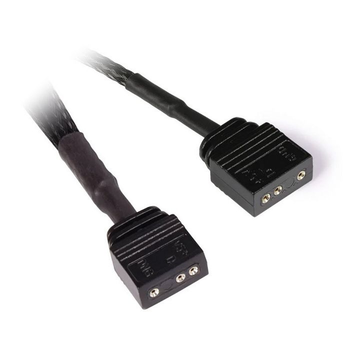 Alphacool Verlängerung aRGB 3-Pin auf 3-Pin, gesleevt - 60cm 18703