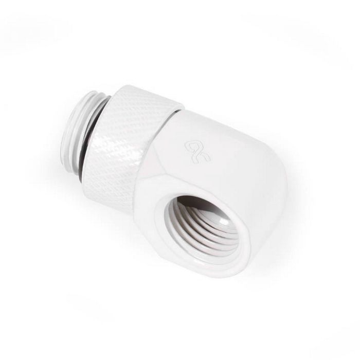 Alphacool Eiszapfen L-Verbinder drehbar G1/4 AG auf G1/4 IG - 4 Stück white-17619