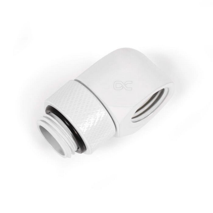 Alphacool Eiszapfen L-Verbinder drehbar G1/4 AG auf G1/4 IG - 4 Stück white-17619