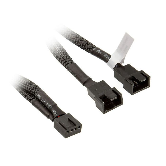Akasa PWM Y-Kabel gesleevt - 15cm AK-CBFA04-15