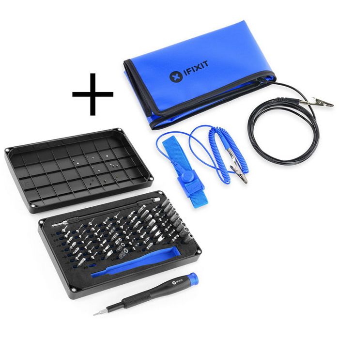 iFixit Mako 64 Bit Driver Kit, Schraubendreher + faltbare Antistatik-Matte-ZUBU-059