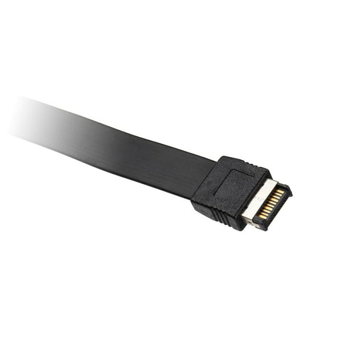 InLine Slotblende USB Typ-C zu USB 3.1 Frontpanel Key-A intern, 0,5m 33446H